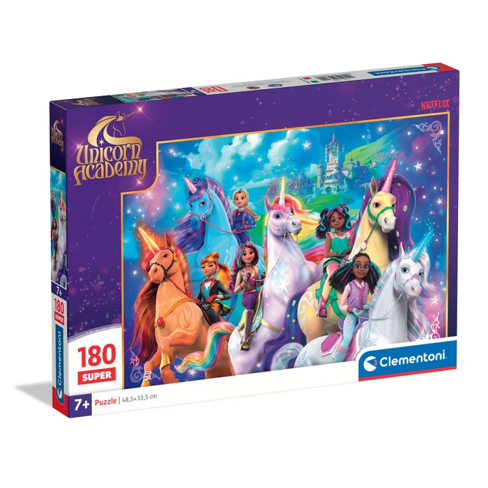 clementoni-unicorn-academy-puzzle-enfant-180-pi-ces image 1