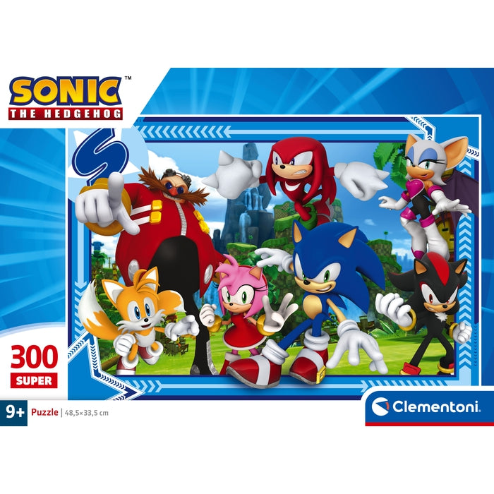 clementoni-sonic-puzzle-300-pi-ces-enfant-48-5-x-33-5-cm image 4