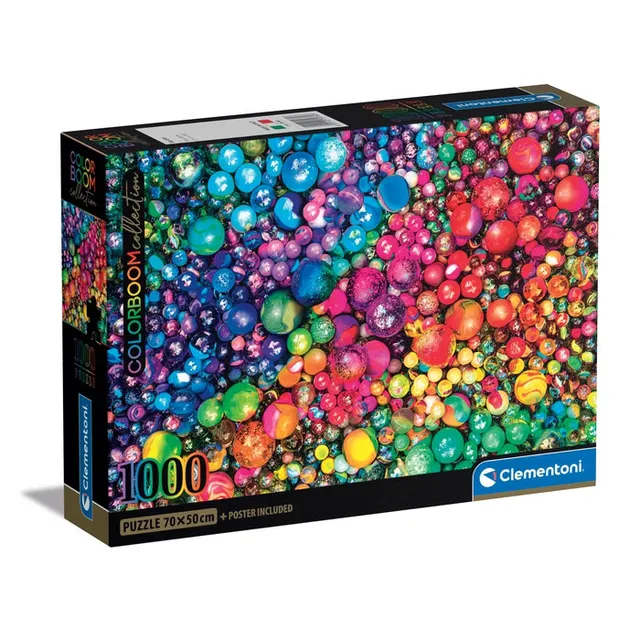 clementoni-collection-marbles-puzzle-1000-pi-ces-70x50-cm image 1