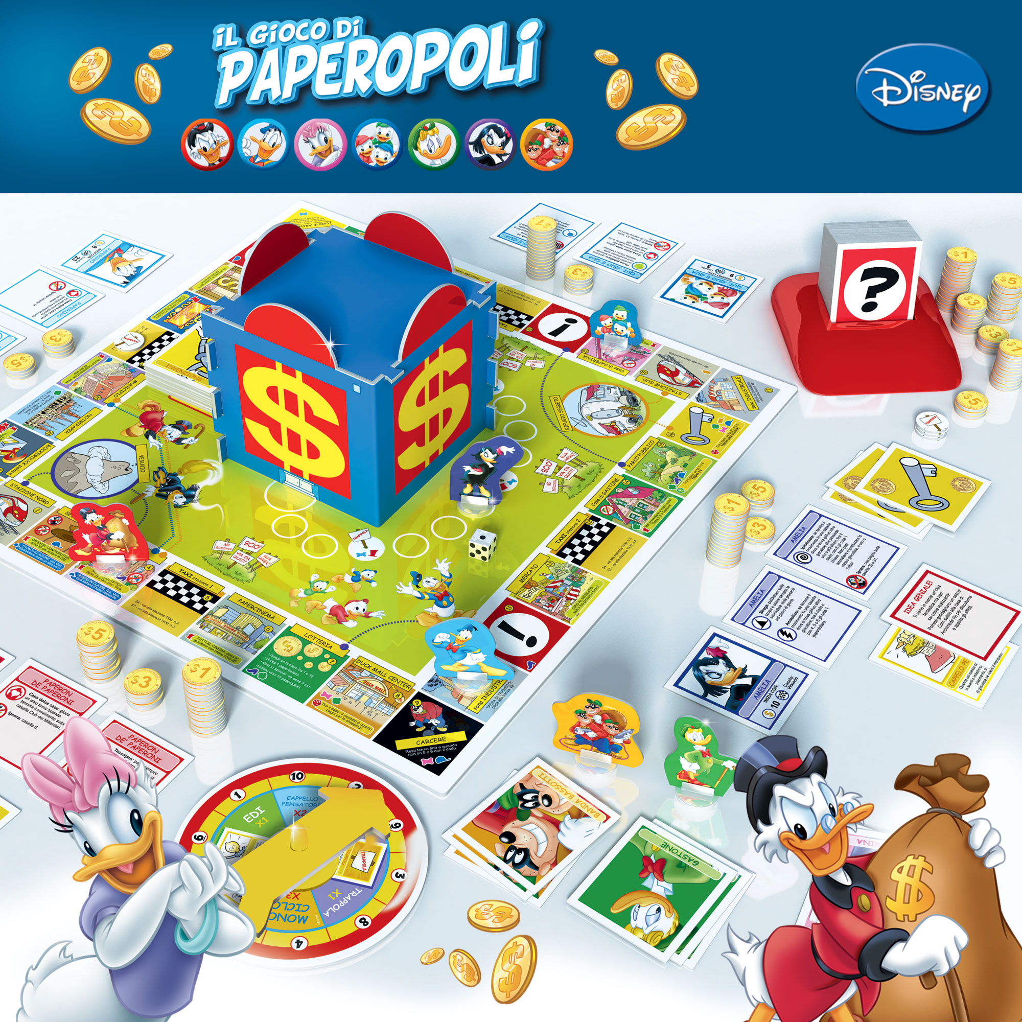 lisciani-disney-il-gioco-di-paperopoli-jeu-de-soci-t-donaldville image 2