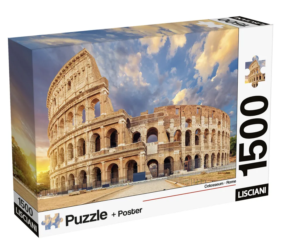 lisciani-puzzle-poster-roma-1500-pi-ces image 1