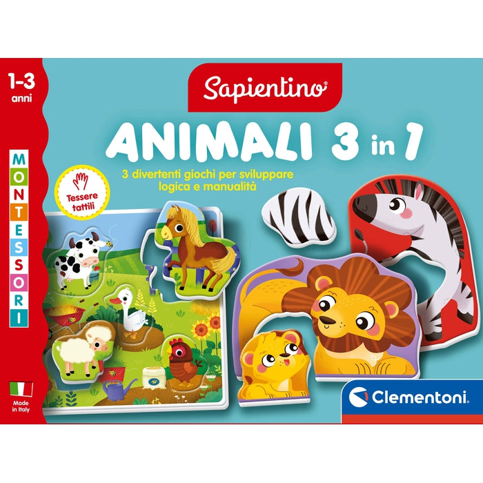 clementoni-sapientino-montessori-animaux-3-en-1-jeu-logique-1-3-ans image 7