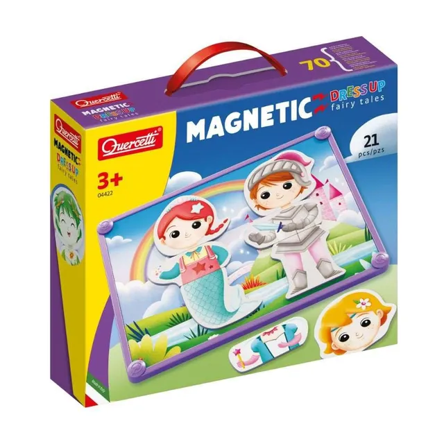 quercetti-4422-magnetic-dress-up-contes-puzzle-magn-tique-18-l-ments image 1