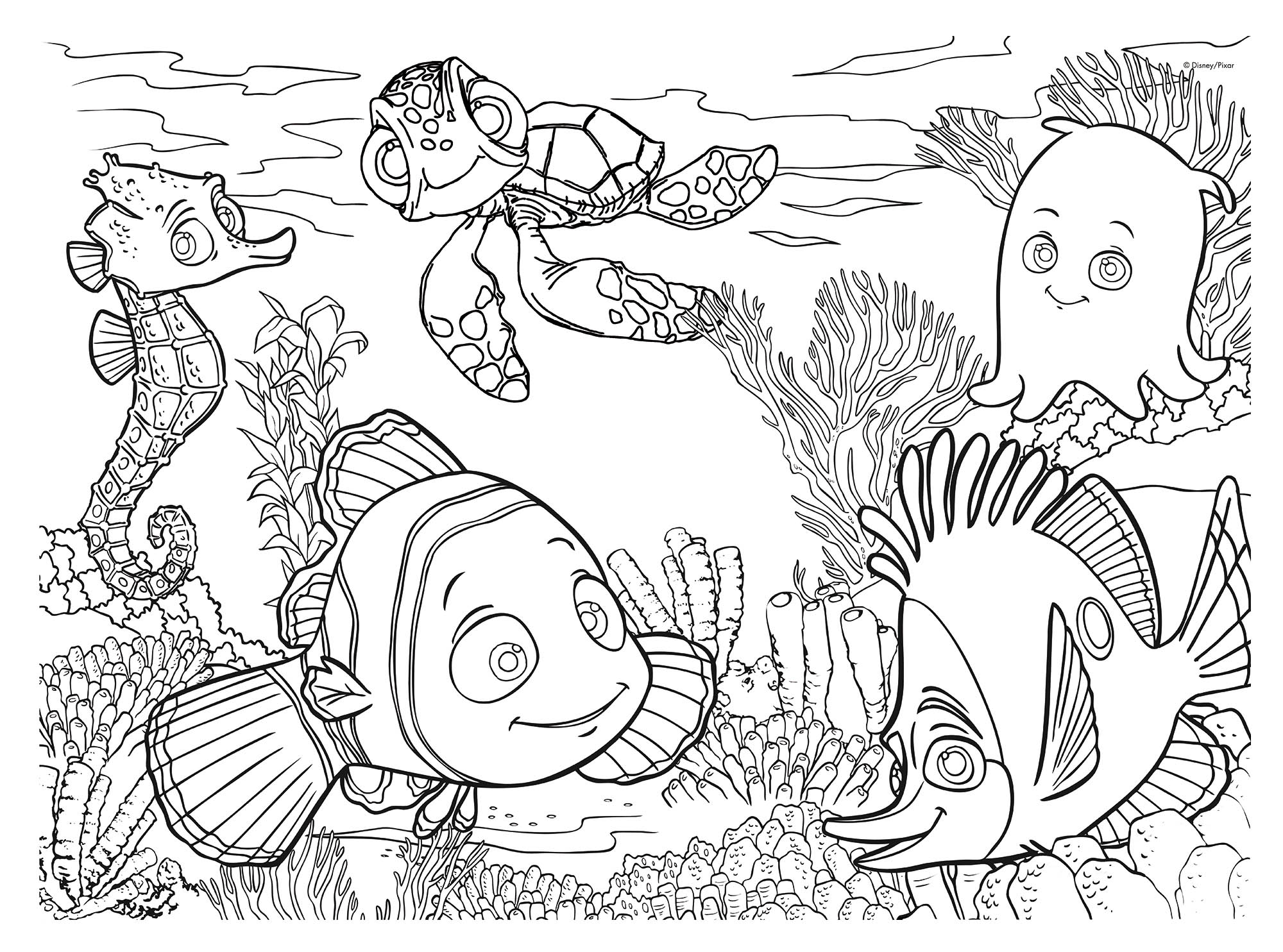 lisciani-disney-puzzle-double-face-maxi-floor-60-nemo image 3