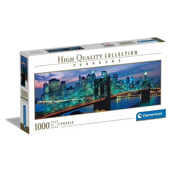 clementoni-puzzle-adulte-new-york-brooklyn-bridge-1000-pi-ces-98-x-33-cm image 1