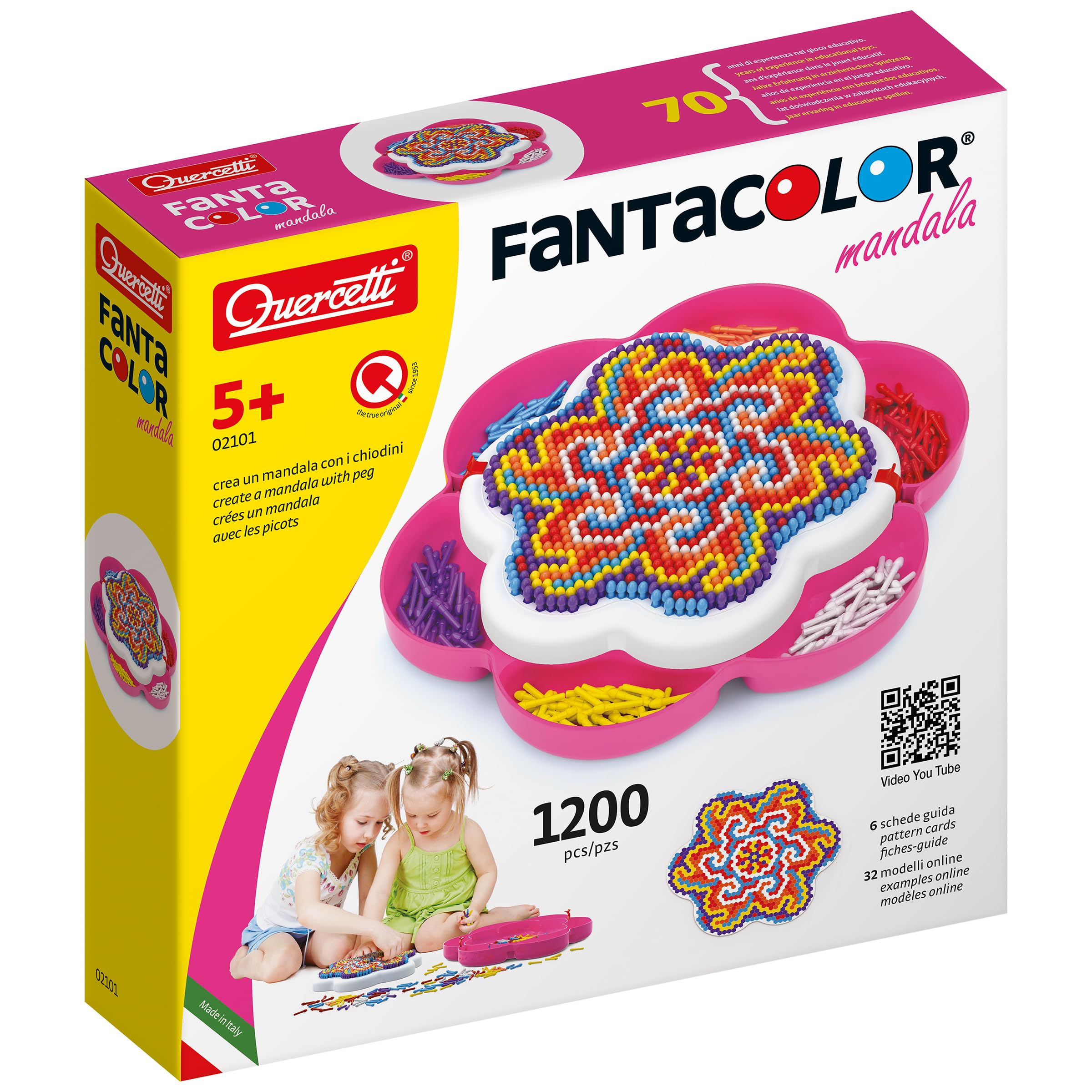 quercetti-string-art-mandala-2850-kit-tissage-enfant-5-ans image 8