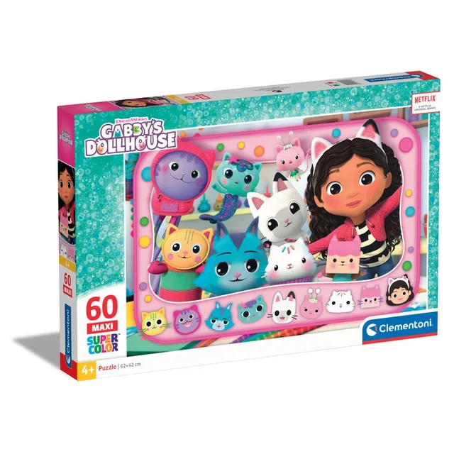 clementoni-gabby-s-dollhouse-puzzle-enfant-60-maxi-pi-ces-62-x-42-cm image 1
