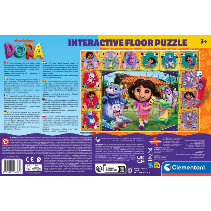 clementoni-sapientino-puzzle-interactif-dora-l-exploratrice-24-pi-ces image 6