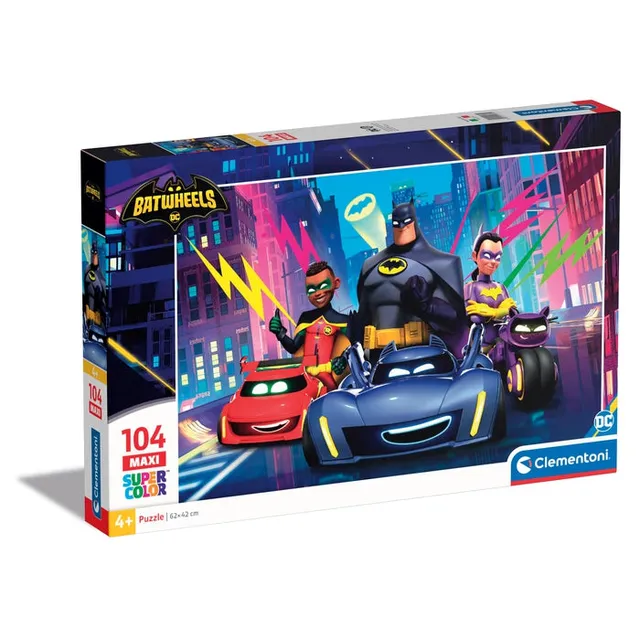 clementoni-batwheels-puzzle-enfant-104-pi-ces image 1