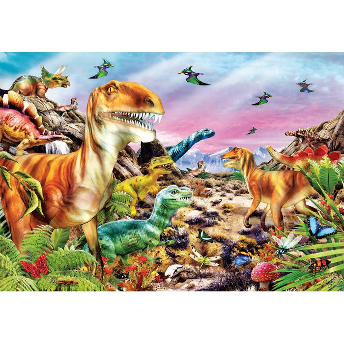clementoni-land-of-dinosaurs-puzzle-enfant-104-pi-ces image 2