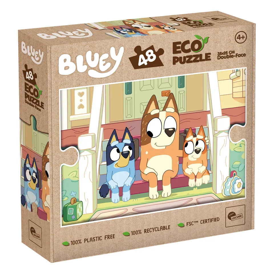 lisciani-bluey-co-puzzle-mini-double-face-48-pi-ces image 1