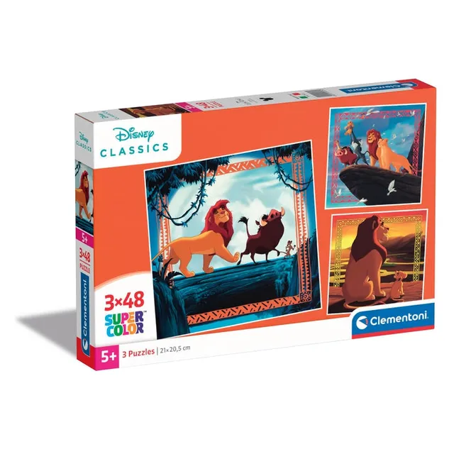 clementoni-the-lion-king-puzzle-enfant-3x48-pi-ces image 1