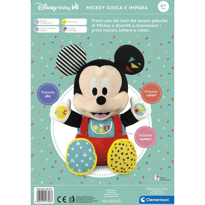 clementoni-disney-baby-mickey-gioca-e-impara-peluche-interactive image 5
