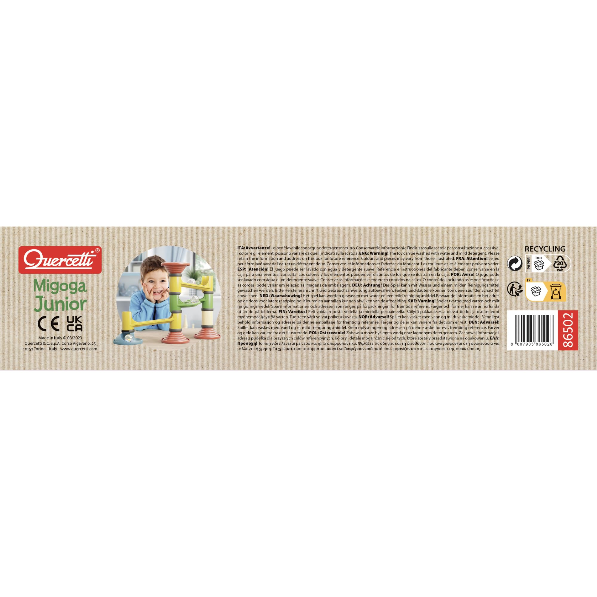 quercetti-play-bio-migoga-junior-circuit-billes-b-b-22-pi-ces-d-s-18-mois image 6