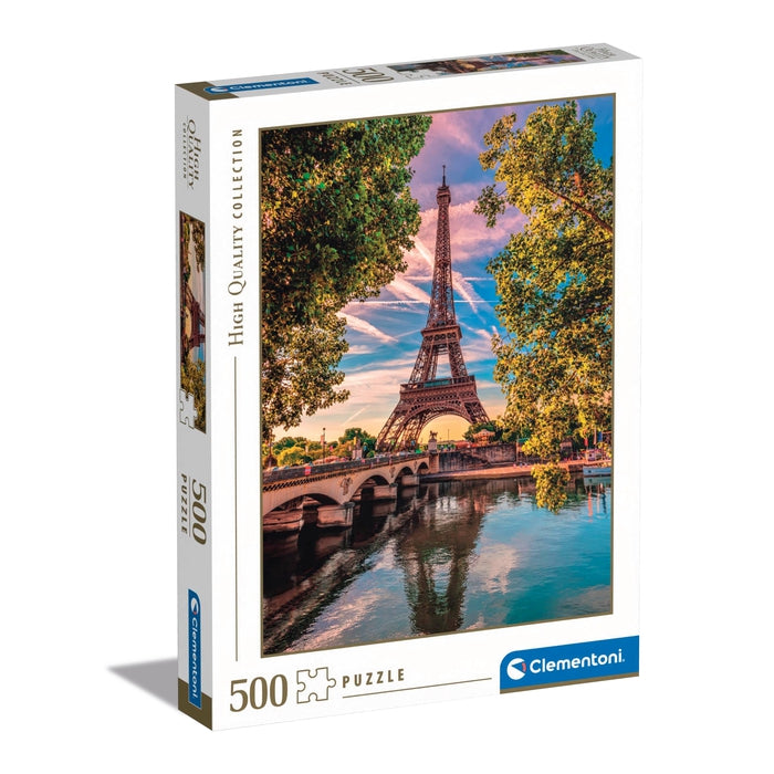 clementoni-collection-along-the-seine-puzzle-500-pi-ces-49x36-cm-adultes image 1