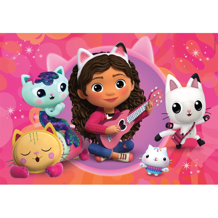 clementoni-gabby-s-dollhouse-puzzle-2x20-pi-ces-puzzle-enfant-27x19-cm image 2