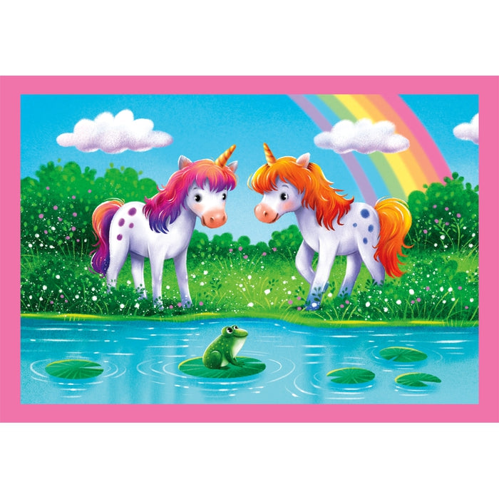clementoni-a-day-with-unicorns-puzzle-enfant-4-en-1-12-16-20-24-pi-ces image 3