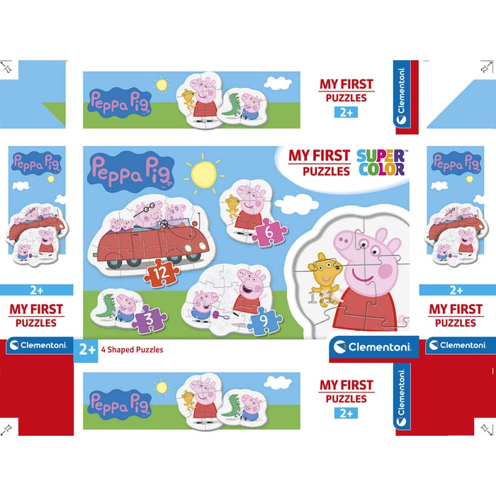 clementoni-peppa-pig-coffret-4-puzzles-enfant-3-6-9-et-12-pi-ces image 4