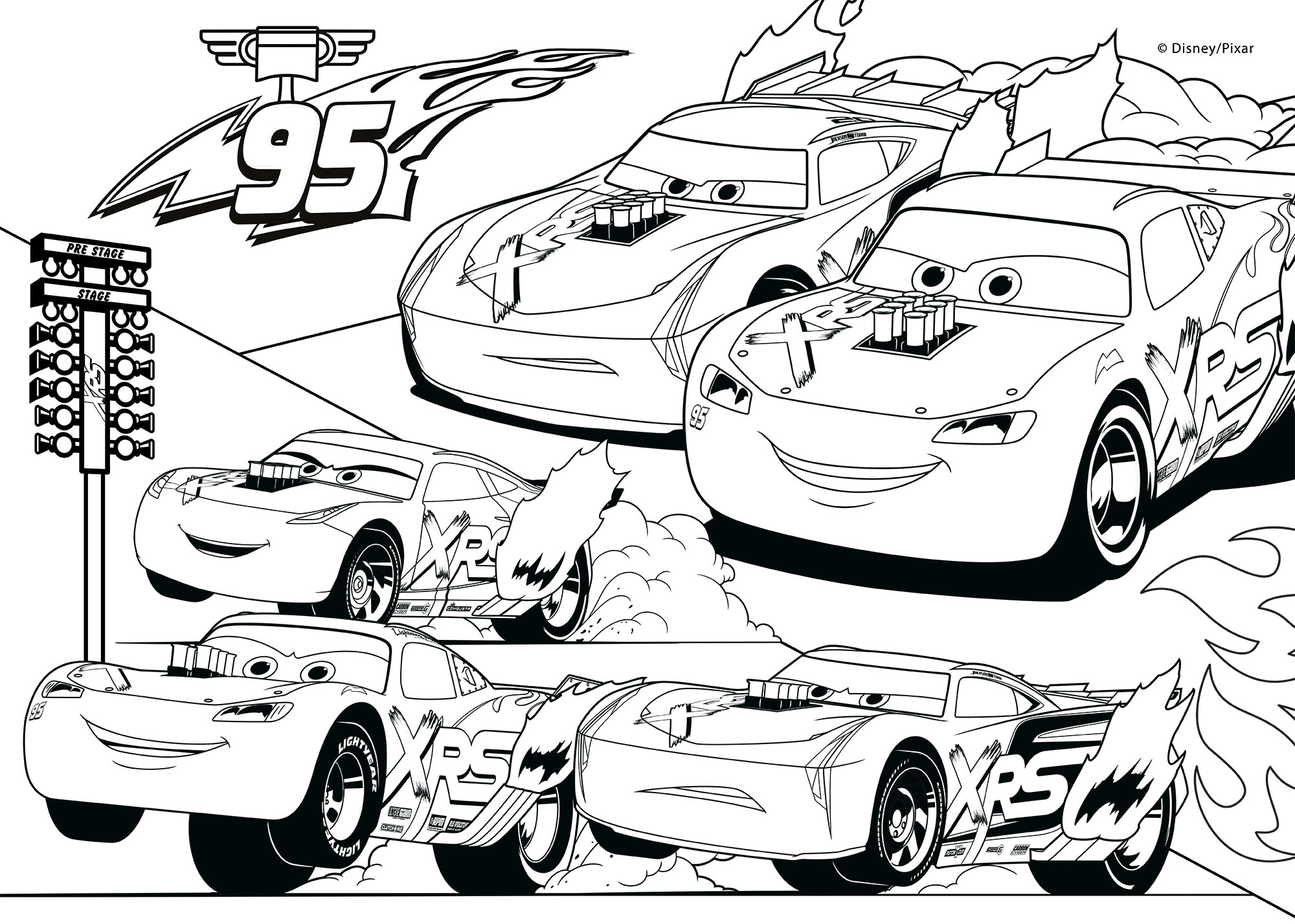 lisciani-disney-puzzle-df-maxifloor-150-cars image 3