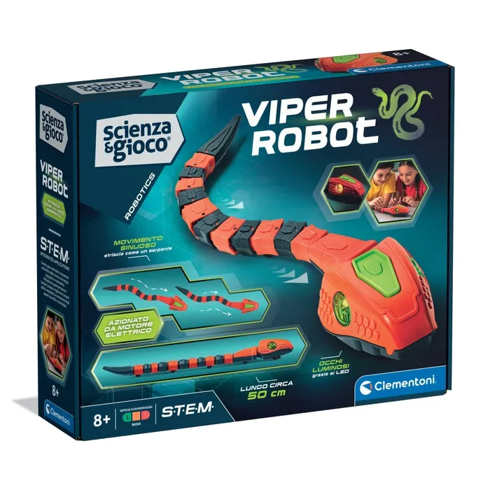 clementoni-science-jeu-robotics-viper-robot-serpent-led image 1