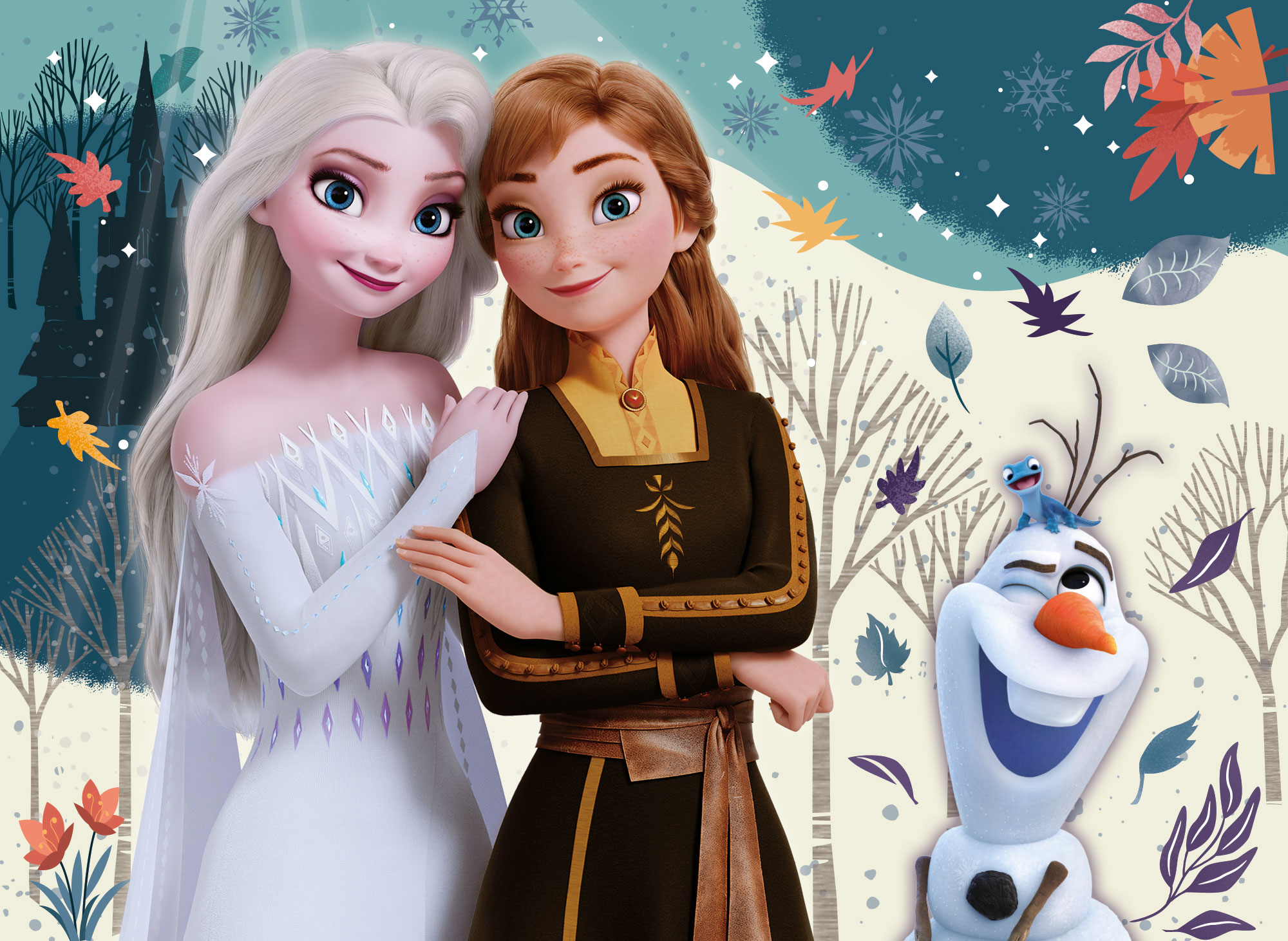 lisciani-disney-eco-puzzle-mini-double-face-48-frozen image 2