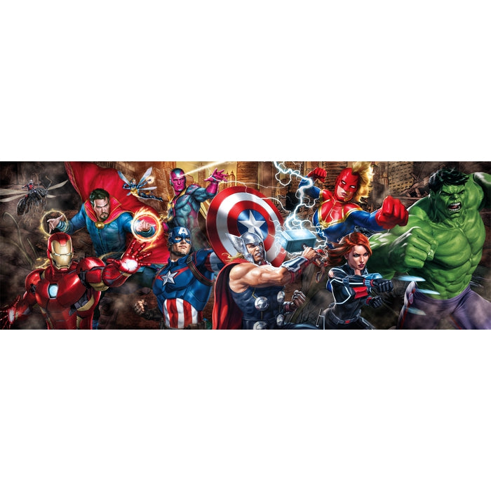 clementoni-the-avengers-puzzle-adulte-1000-pi-ces-98x33-cm image 2