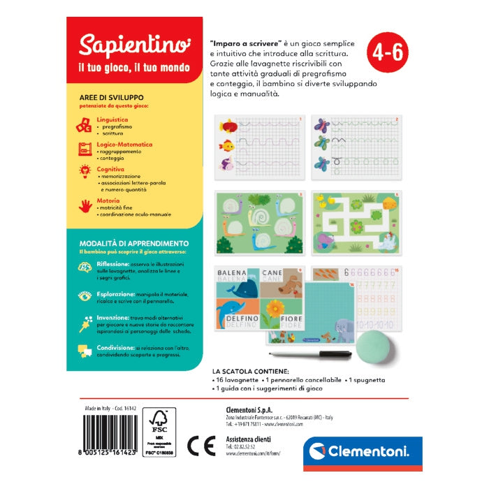 clementoni-sapientino-imparo-a-scrivere-jeu-ducatif-criture-4-6-ans image 5