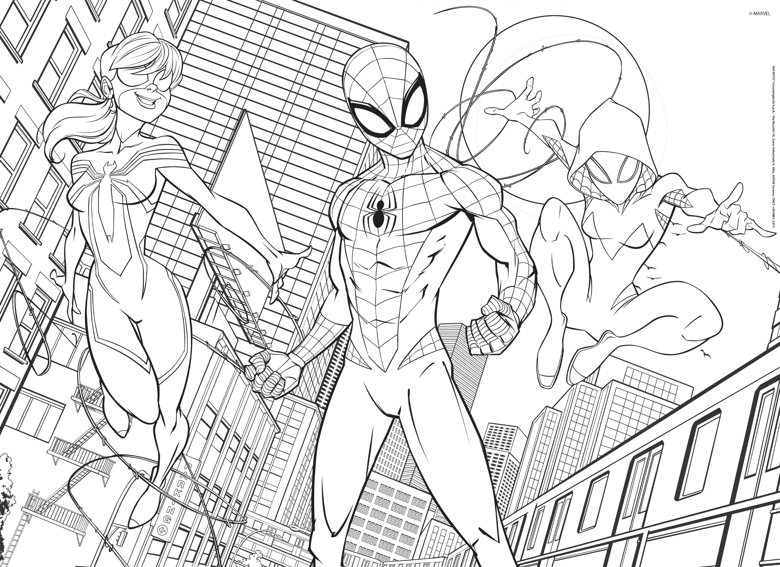 lisciani-marvel-puzzle-double-face-maxi-floor-60-spider-man image 3