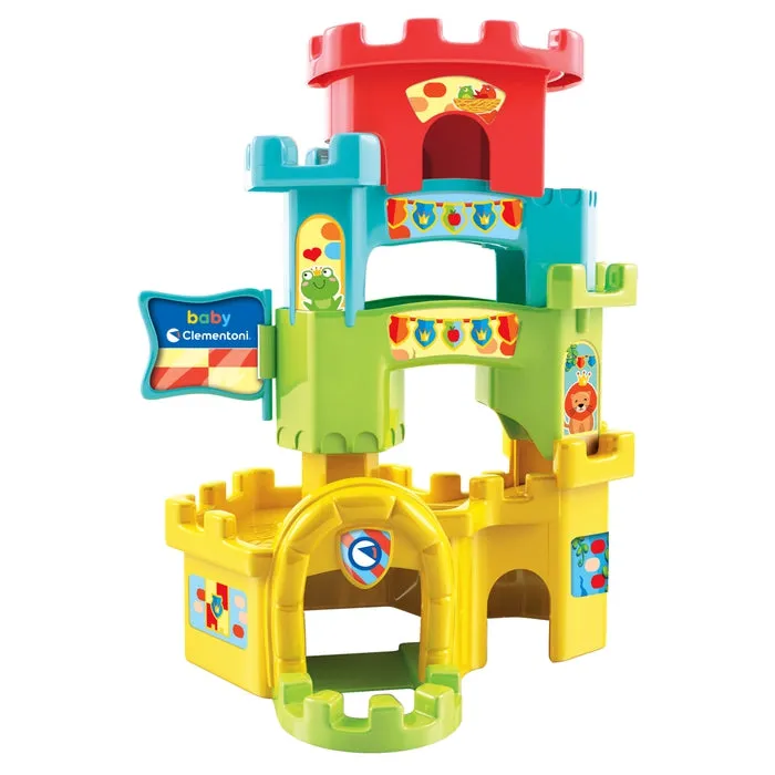 baby-clementoni-ball-drop-castle-ch-teau-balles-parcours-b-b image 1