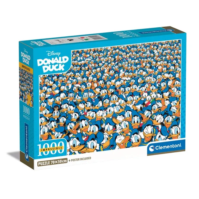 clementoni-donald-duck-puzzle-1000-pi-ces-70-x-50-cm-disney image 1