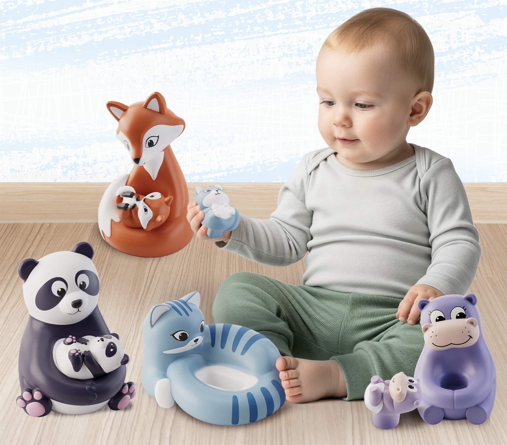 lisciani-carotina-my-first-logic-super-mommy-puzzle-d-encastrement-b-b image 3