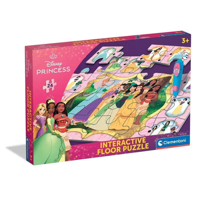 clementoni-sapientino-puzzle-princess-24-pi-ces-stylo-interactif image 1