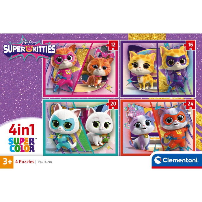 clementoni-superkitties-puzzle-enfant-4-en-1-12-16-20-24-pi-ces image 7
