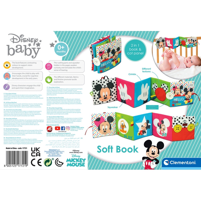 clementoni-disney-baby-livre-tissu-d-veil-soft-book image 2