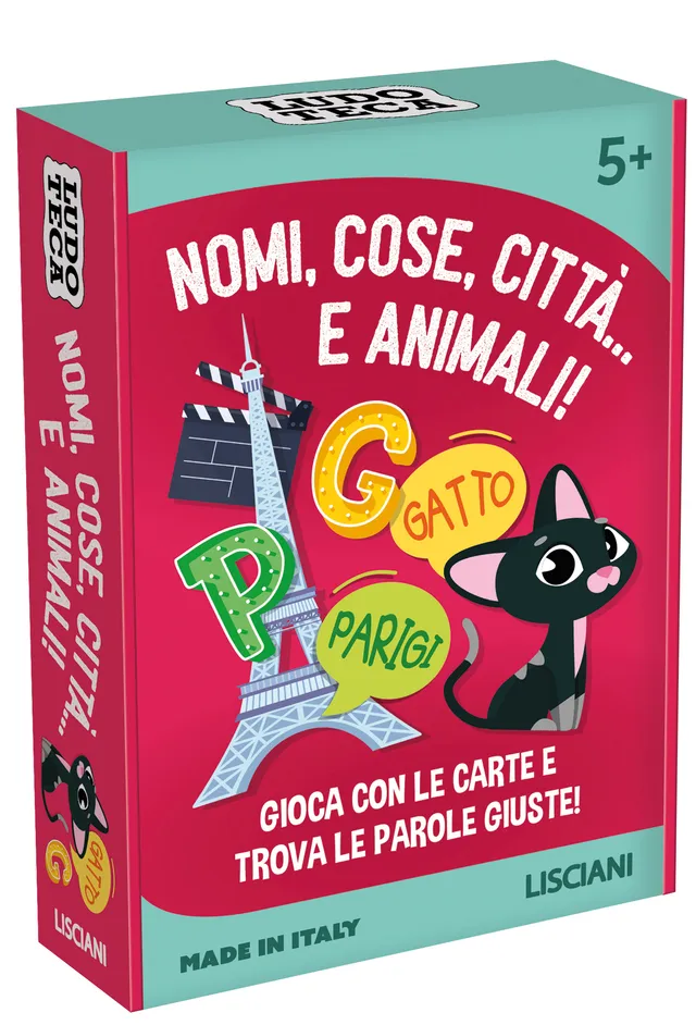 lisciani-ludoteca-le-carte-dei-bambini-nomi-cose-citt-animali-jeu-de-cartes image 1