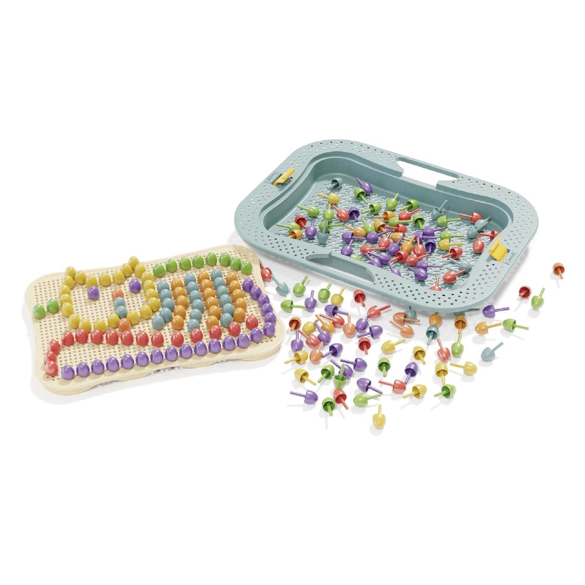 quercetti-fantacolor-design-play-bio-mosa-que-enfant-160-clous-3-6-ans image 4