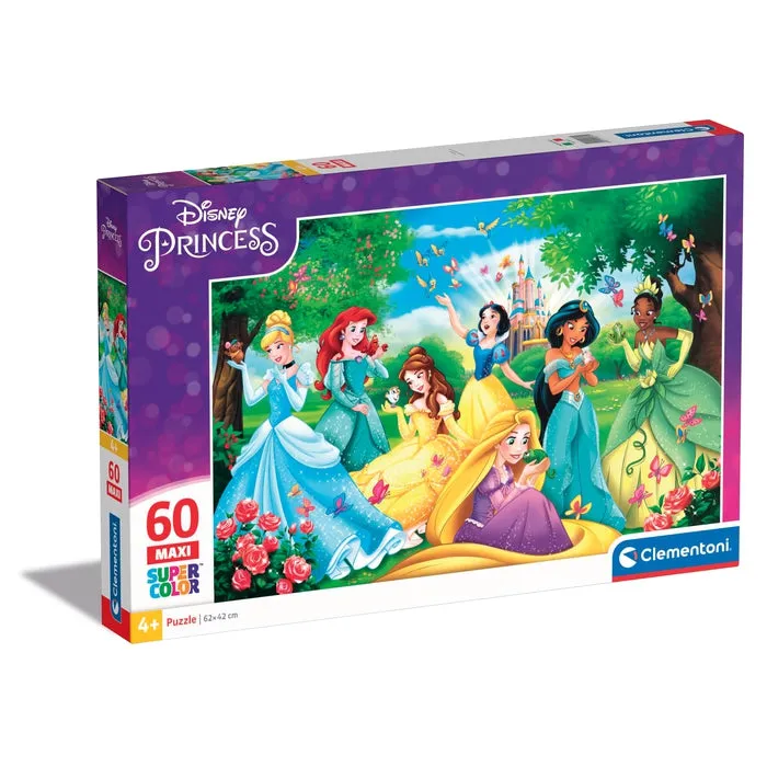 clementoni-disney-princess-60-maxi-pi-ces-puzzle-enfant-62-x-42-cm image 1