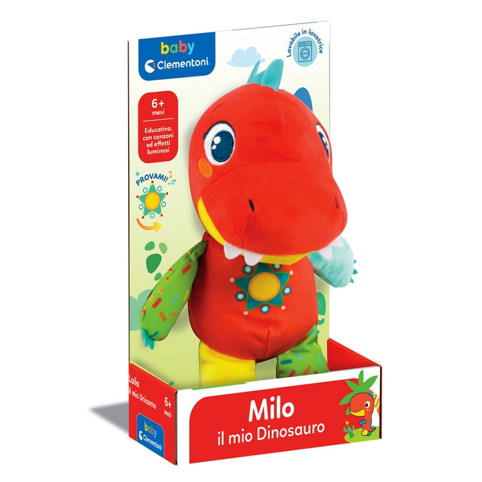 baby-clementoni-milo-mon-dinosaure-peluche-musicale-b-b image 2