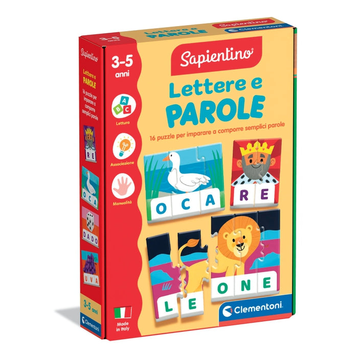 clementoni-sapientino-lettere-e-parole-16-puzzles-lettres-et-mots image 1