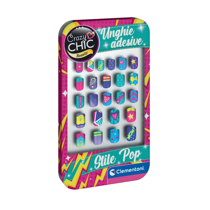 clementoni-crazy-chic-faux-ongles-adh-sifs-style-pop image 2