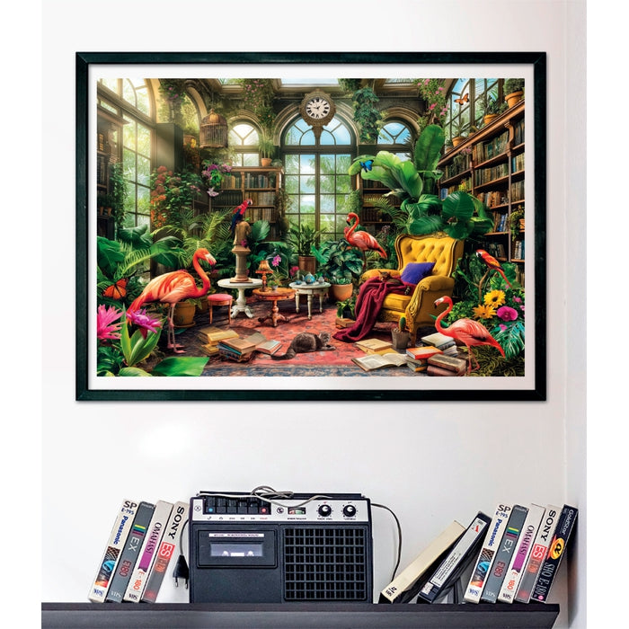 clementoni-the-greenhouse-library-puzzle-1000-pi-ces-fantasy image 3