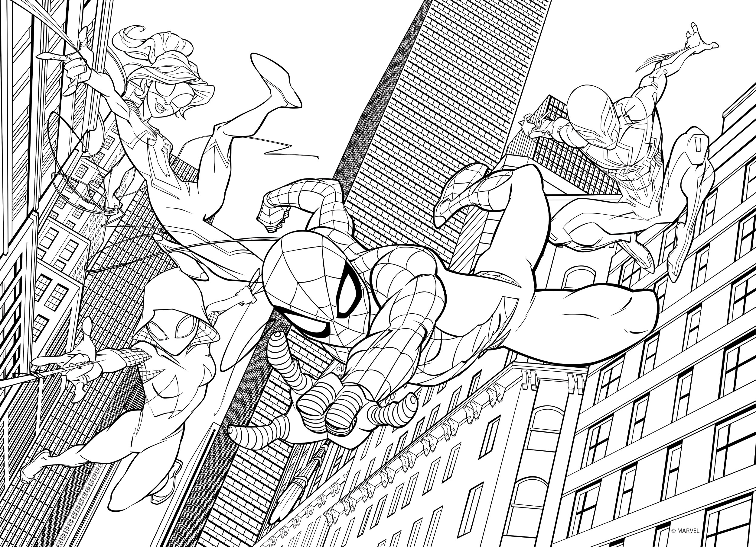 lisciani-marvel-puzzle-double-face-m-plus-48-spider-man image 3