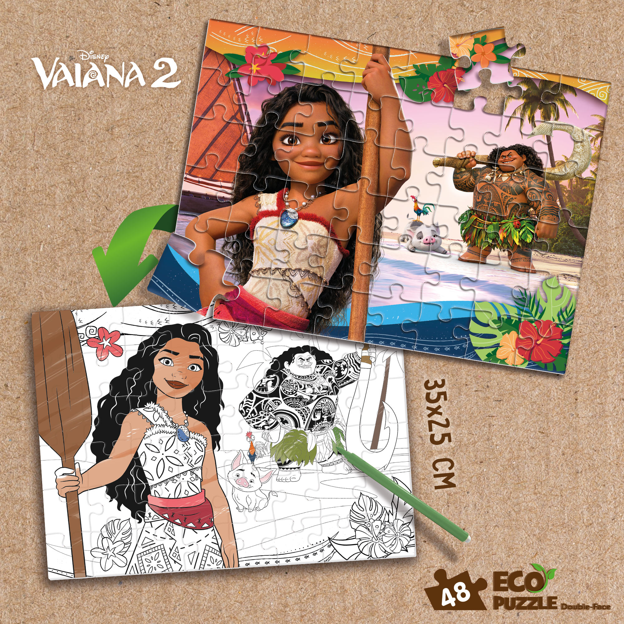lisciani-disney-eco-puzzle-mini-df-48-vaiana-2-oceania-2 image 4