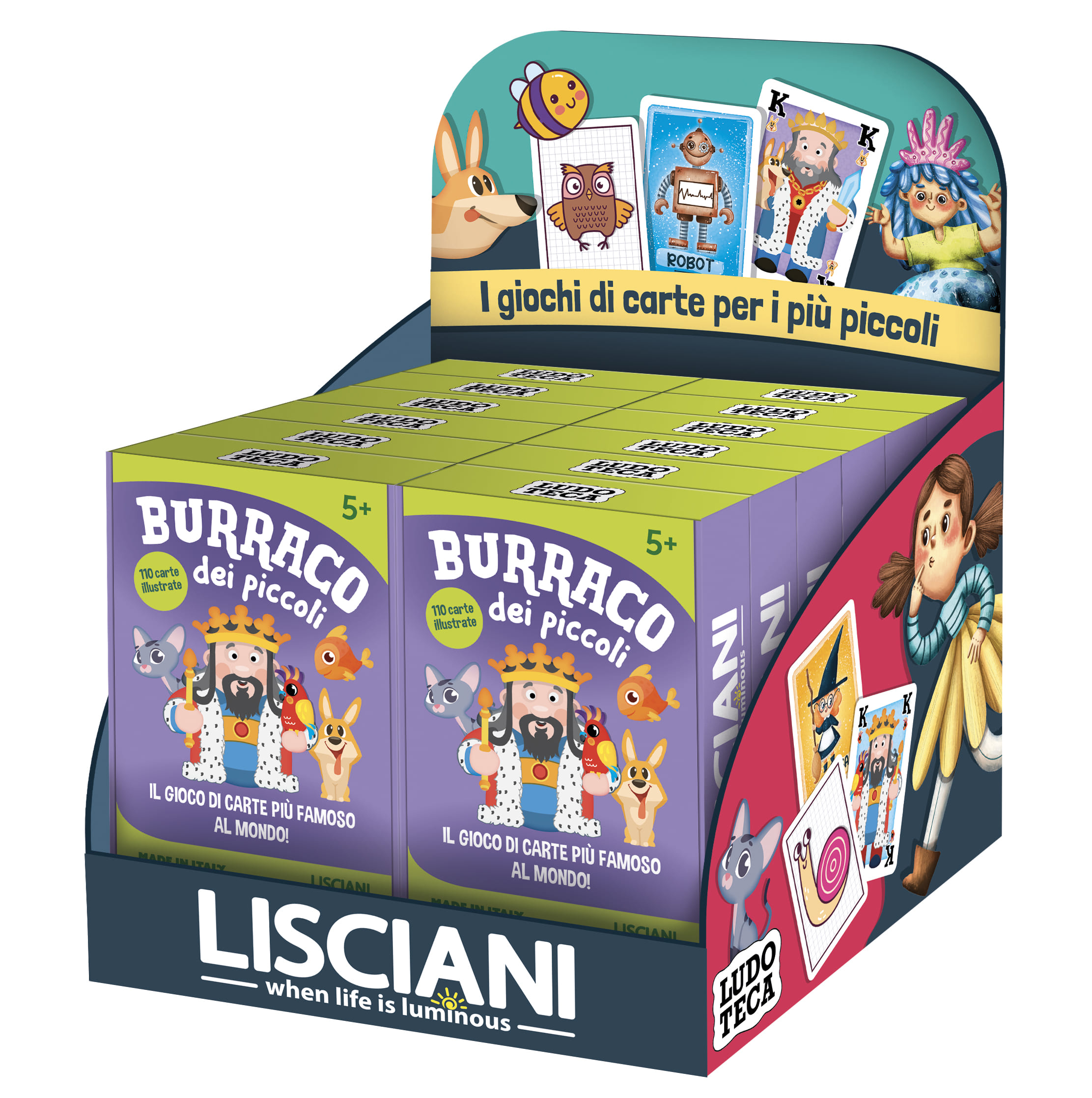 lisciani-ludoteca-le-carte-dei-bambi-burraco-dei-bambi-jeu-de-cartes-enfant image 4