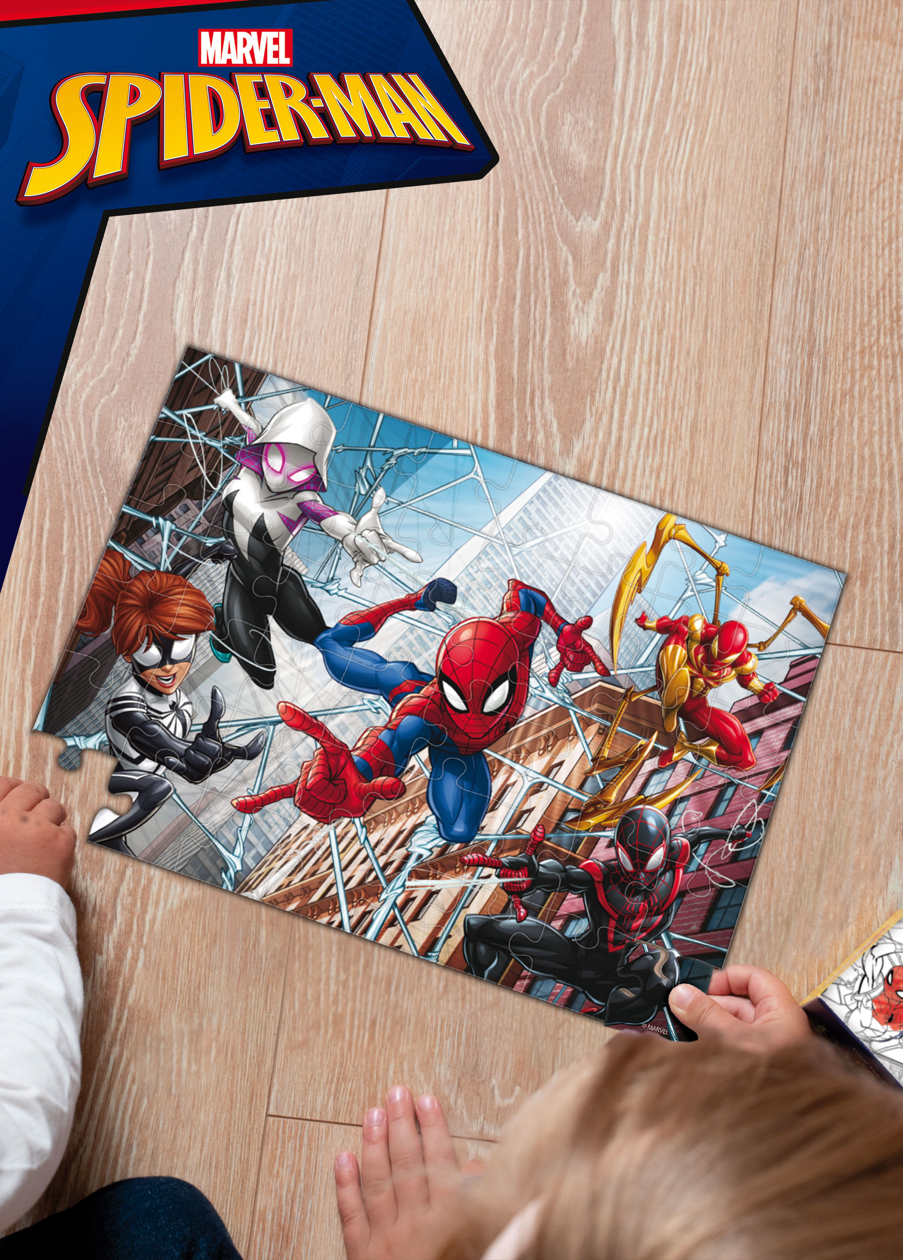lisciani-marvel-puzzle-df-plus-60-spider-man image 4
