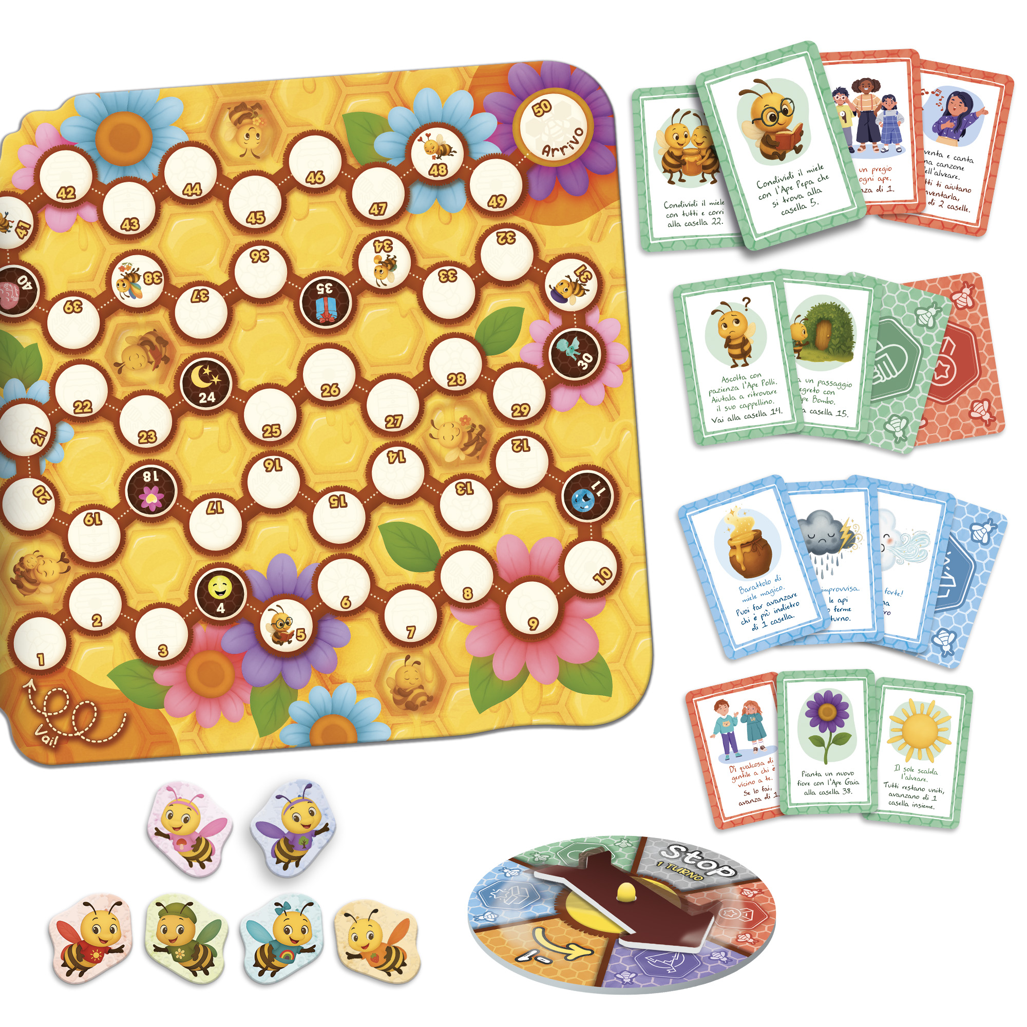 lisciani-giocare-educare-emotional-il-gioco-delle-api-jeu-coop-ratif image 2
