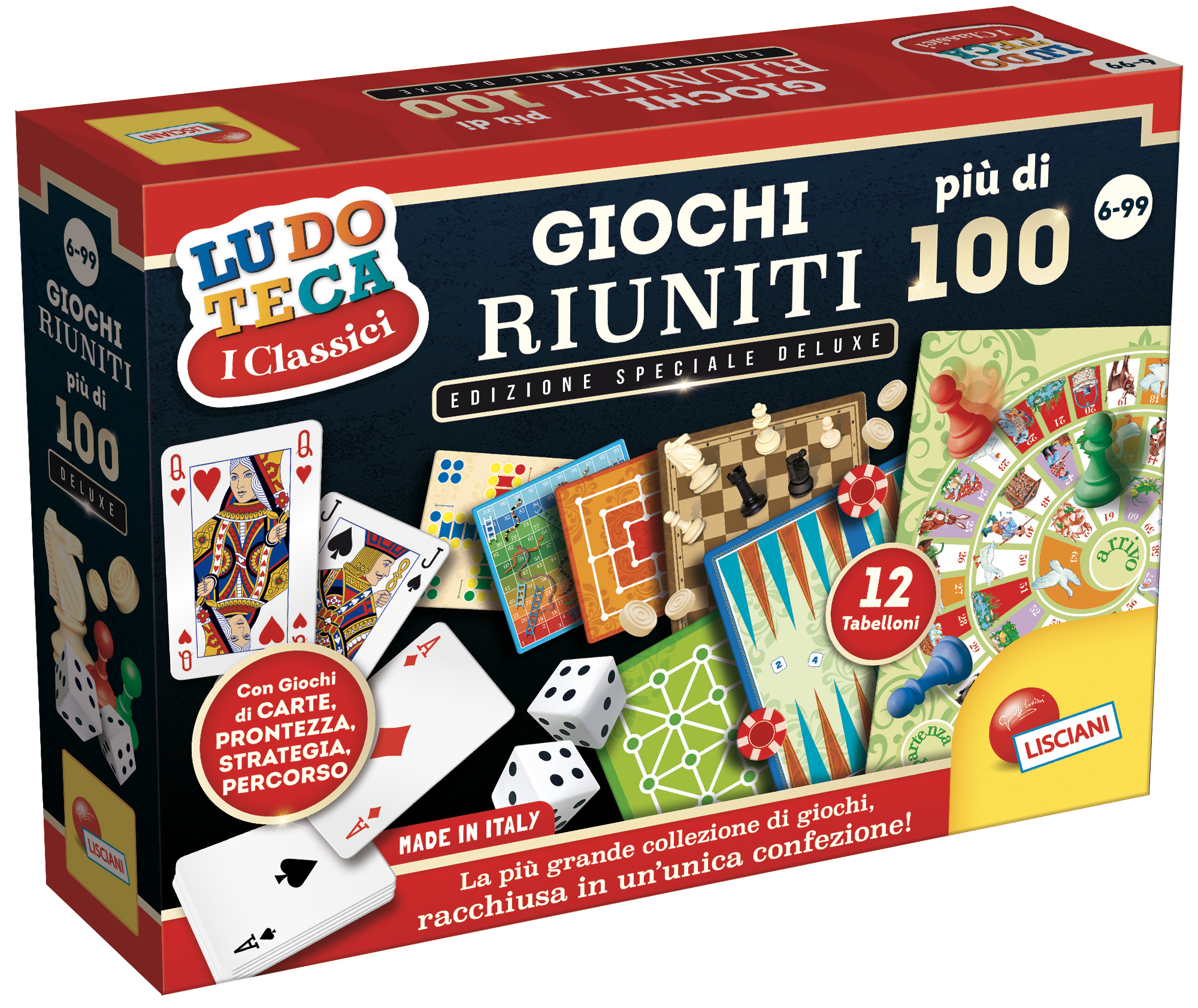 lisciani-ludoteca-giochi-riuniti-plus-de-100-coffret-de-jeux-de-soci-t-classique image 1
