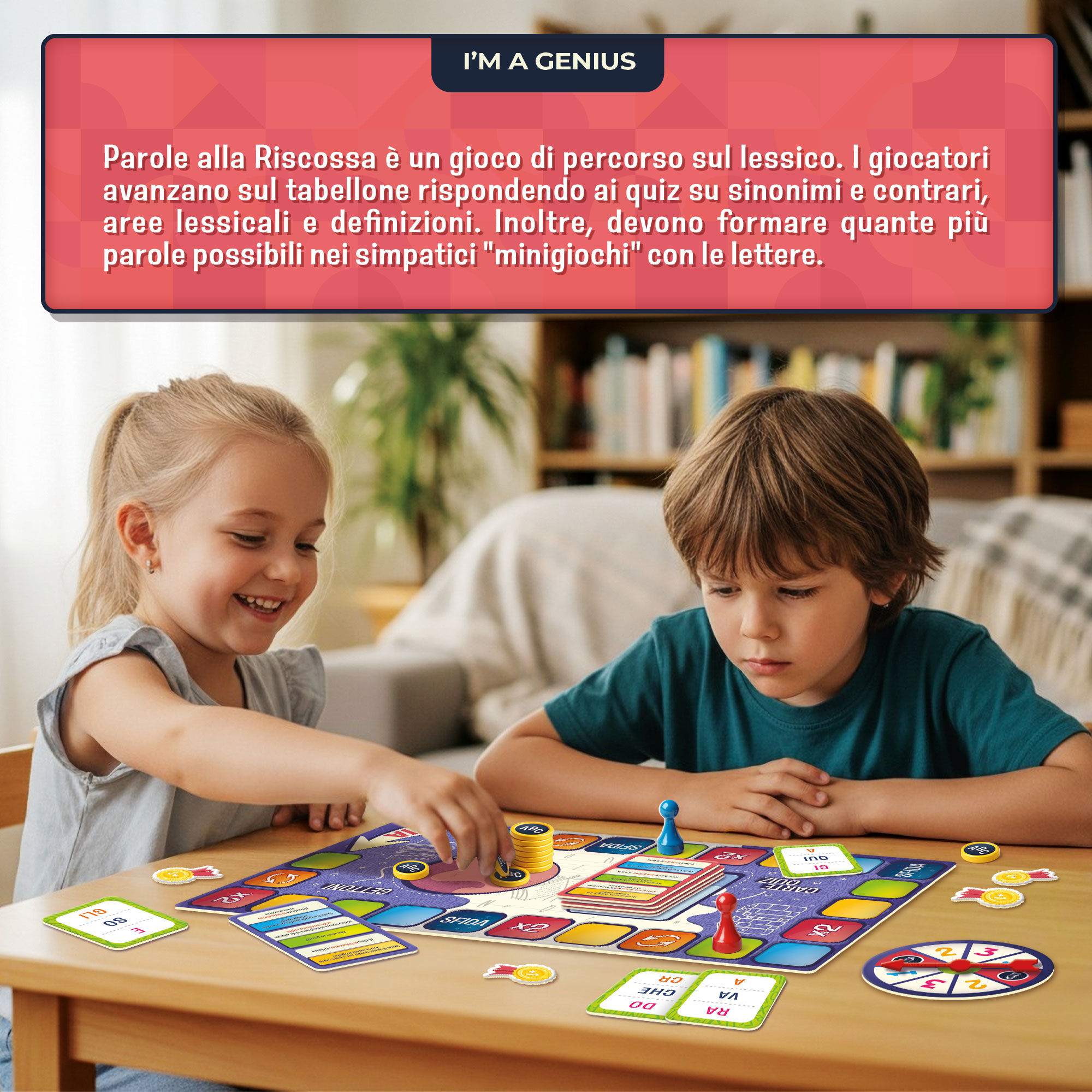 lisciani-i-m-a-genius-parole-alla-riscossa-jeu-de-quiz-vocabulaire-italien image 5