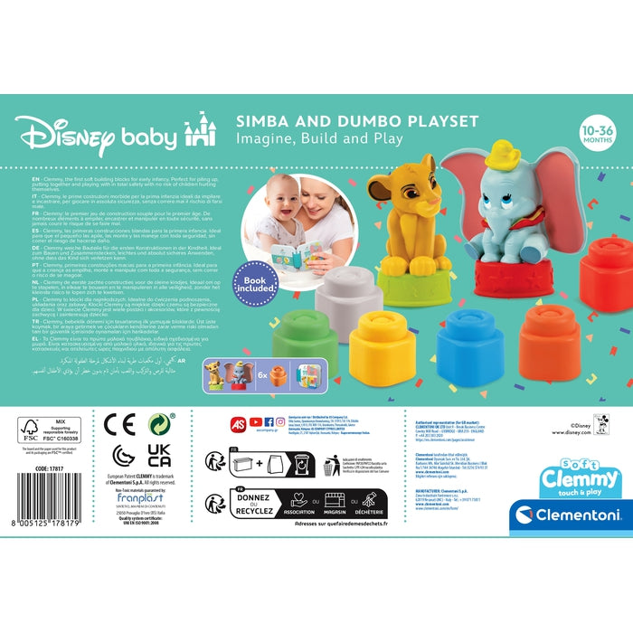 clemmy-clementoni-simba-et-dumbo-playset-6-briques-livre image 6