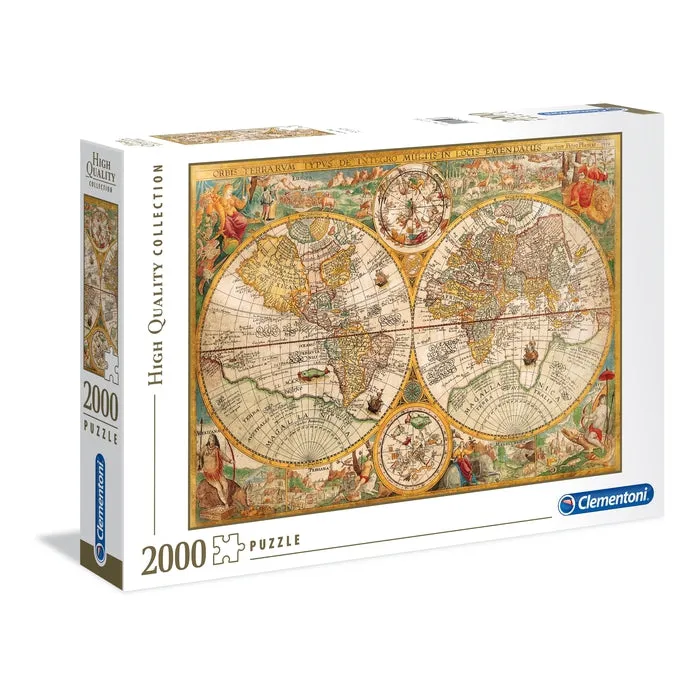 clementoni-ancient-map-puzzle-2000-pi-ces-97-5x66-8-cm image 1